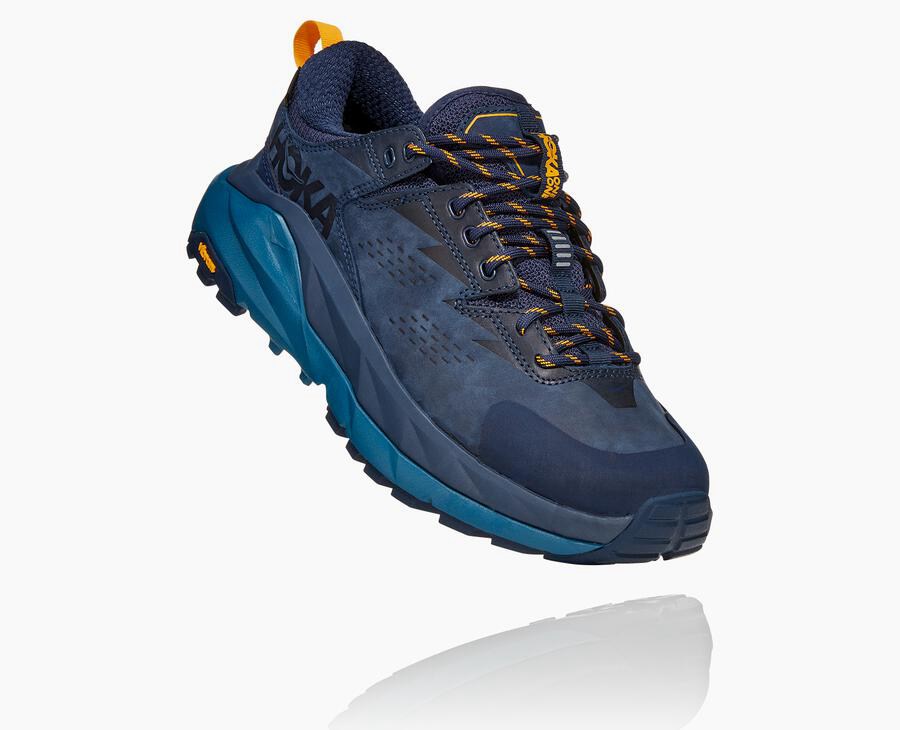 Hoka One One Trail Schoenen Dames - Kaha Laag Gore-Tex - Donkerblauw - BO5329076